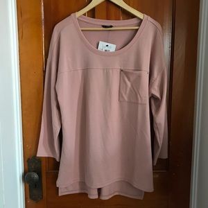 New Calvin Klein Mauve Top XL